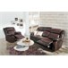 Poltrona relax cor castanha LOTUS Chocolate