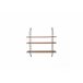 Prateleira decorativa ELLA 60x62x14,5cm marca TRIO LIGHTING Preto