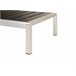Beliani Cadeira lounge/relax NARDO Branco/ Bege