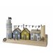 Figura CASAS MADERA marca DECORIS Multicor