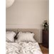 Beliani Cama com estrado Bombazine LINARDS 210x242 Bege