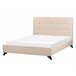 Beliani Cama com estrado Poliéster AMBASSADOR 152x216 Bege