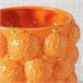 Vaso de flores ORANGE 15cm vaso de porcelana da marca BOLTZE  Laranja