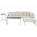 Beliani Conjunto lounge MESSINA Branco