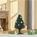 Árvore de Natal PVC e Metal HOMCOM, casa - natal Verde