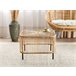 Beliani Conjunto lounge Rattan/vime MARATEA/CESENATICO Natural