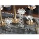 Beliani Candelabro KOFI Cinza