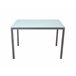 Mesa de cozinha cristal II fixa Branco