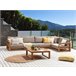 Beliani Conjunto lounge TIMOR Cinza Escuro