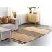 Beliani Entrelaçado ERICEK 160x230 Bege