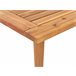 Beliani Conjunto lounge Madeira de acácia Creme