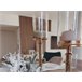 Beliani Candelabro ABBEVILLE Dourado
