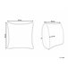 Beliani Almofada decorativa DOURIS 45x45 Bege
