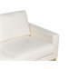 Beliani Sofá de 3 lugares Bouclé SIGGARD Branco