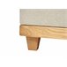 Beliani Cama continental con almacenaje Poliéster DYNASTY 200x217 Bege