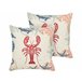 Beliani Almofada decorativa KELP Bege