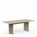 Mesa de jantar extensível 160cm CLAP Carvalho