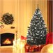 Árvore de Natal PVC e Aço HOMCOM, casa - natal Verde
