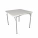 Mesa dobrável de formato quadrado Well Home Branco