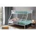Beliche duplo metálico AS-121 145x200 Branco/ Preto