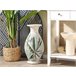 Beliani Jarrón decorativo RAWAS Creme