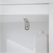 Armário alto de banho com 1 cesto e 2 prateleiras BZR123-W SoBuy Branco