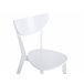 Beliani Conjunto de refeição ROXBY Branco