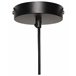 Beliani Candeeiro de tecto MAMEYES Preto