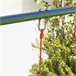 Conjunto Baloiços Aço e polipropileno Outsunny Multicor