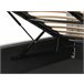 Beliani Cama com armazenamento Veludo VION 157x216 Cinza