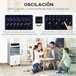 Climatizador Portátil ABS HOMCOM Branco
