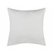 Beliani Cojín decorativo ALYSSUM 45x45 Branco/ Bege