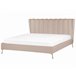 Beliani Cama Terciopelo MIRIBEL 207x218 Bege