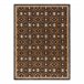 Tapete KESHAN franjas oriental clássico 7680/53511 250x340 Castanho