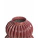 Beliani Jarro de flores WATERMOSS Vermelho