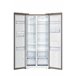 Side by side JOCEL JSBS014627 500 litros com dispensador de água Preto