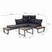 Set de jardim CORNER cor antracite Antracite