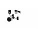 Conjunto de 1 ponto LED Spot Cálida (FREETOWN) Preto