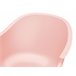 Beliani Cadeira de baloiço HARMONY Rosa