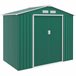Abrigo de Jardim Aço Galvanizado e PP Outsunny 213 Verde