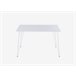 Mesa de cozinha fixa TENESSE branca Branco