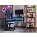 Beliani Cadeira de escritório GAMER Azul