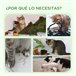 Arranhador para Gatos Aglomerado de Madeira, Poliéster e Juta Branco
