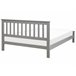 Beliani Cama com estrado Pinho MAYENNE 149x208 Castanho