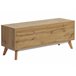 Beliani Mesa de TV FORESTER 120 Castanho
