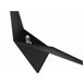 Beliani Candeeiro de parede BRIANCE Preto
