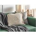 Beliani Almofada decorativa BESHAM 45x45 Bege