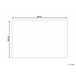 Beliani Pelos curtos GOGAI 300x400 Branco/ Bege