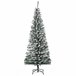 Árvore de Natal PVC e Aço HOMCOM, casa - natal Verde