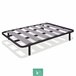Base de cama com estrutura tubular em aço - pernas 